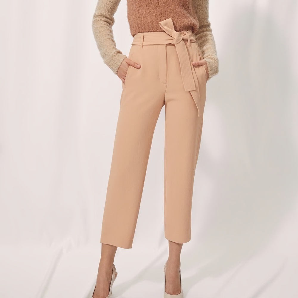 Aritzia Wilfred Tie-Front Pant